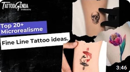 fine line tattoo ideas
