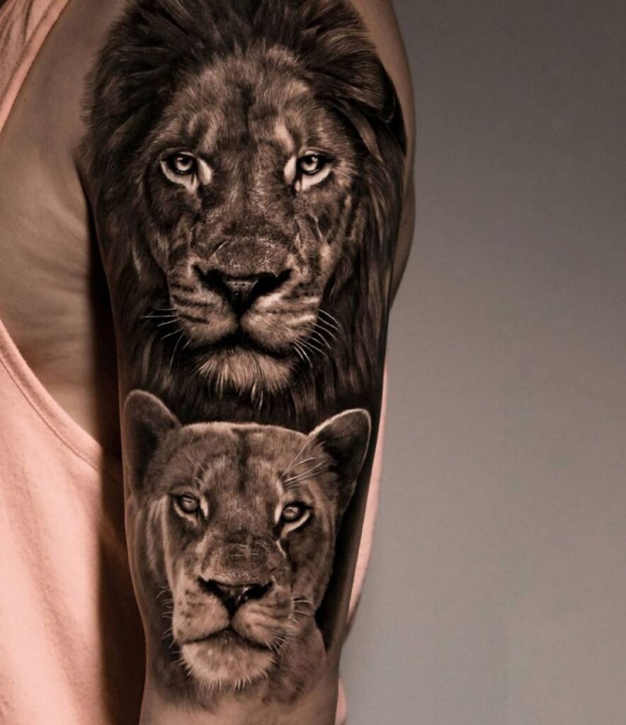 15+ Lion Tattoos for Men that Scream Strength and Bravery - tattoogenda.com