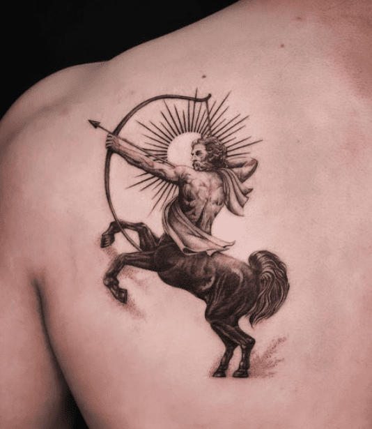 sagittarius ♐️ tattoo @ng.ringvean . . . . #sagittarius #zodiacsigns  #astrologicalsign #sign #archer #horseman #horoscope #astroworl... |  Instagram