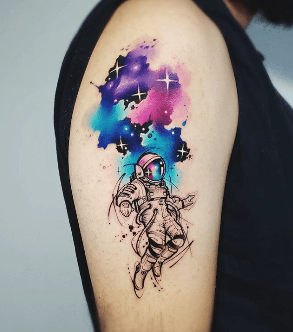 Watercolor Tattoo Ideas | POPSUGAR Beauty