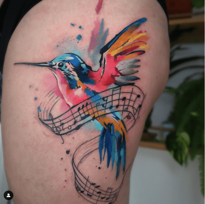 17 Most Beautiful Watercolor Tattoo Ideas - Best Watercolor Tattoos