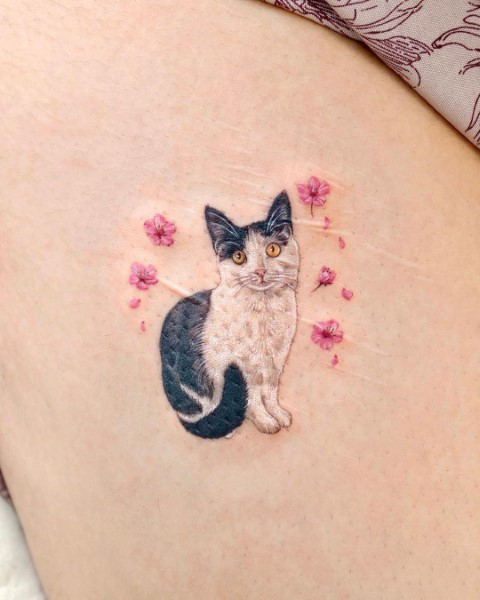 20+ Amazing Cherry Blossom Tattoo Designs for Men & Women - tattoogenda.com